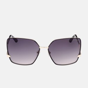 Oversized Square Zigzag Sunglasses