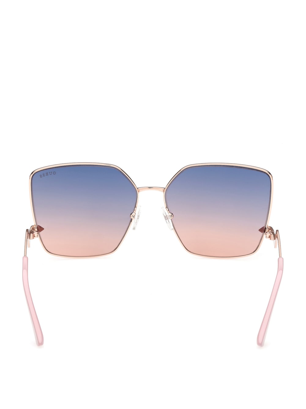 Oversized Square Zigzag Sunglasses - Image 3