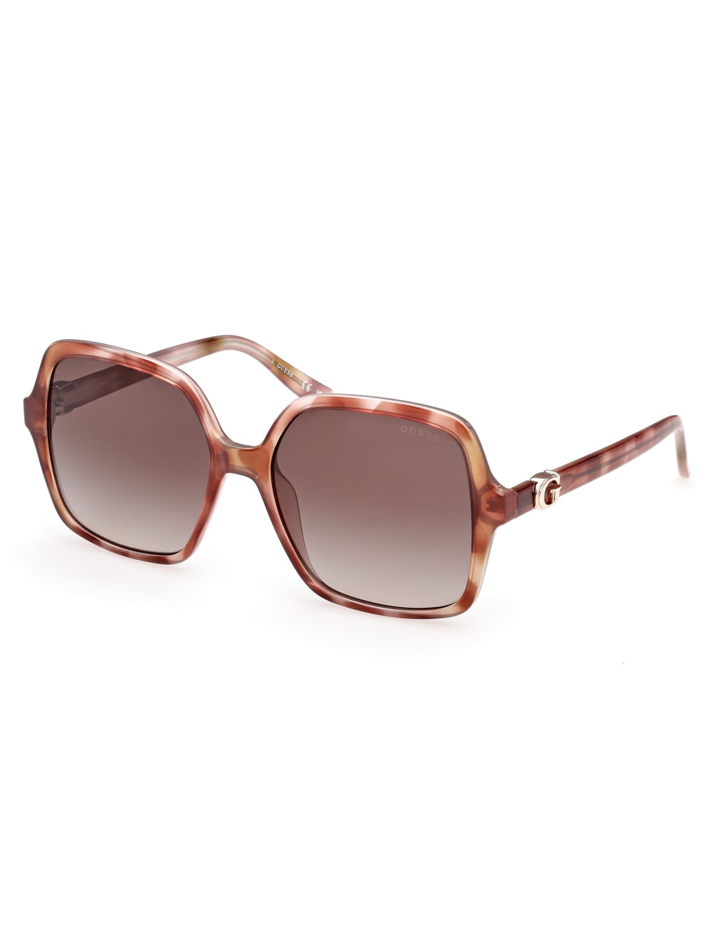 Oversized Plastic Square Sunglasses - Image 2