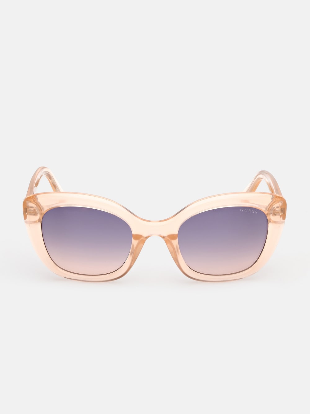Bubble Cat-Eye Plastic Sunglasses