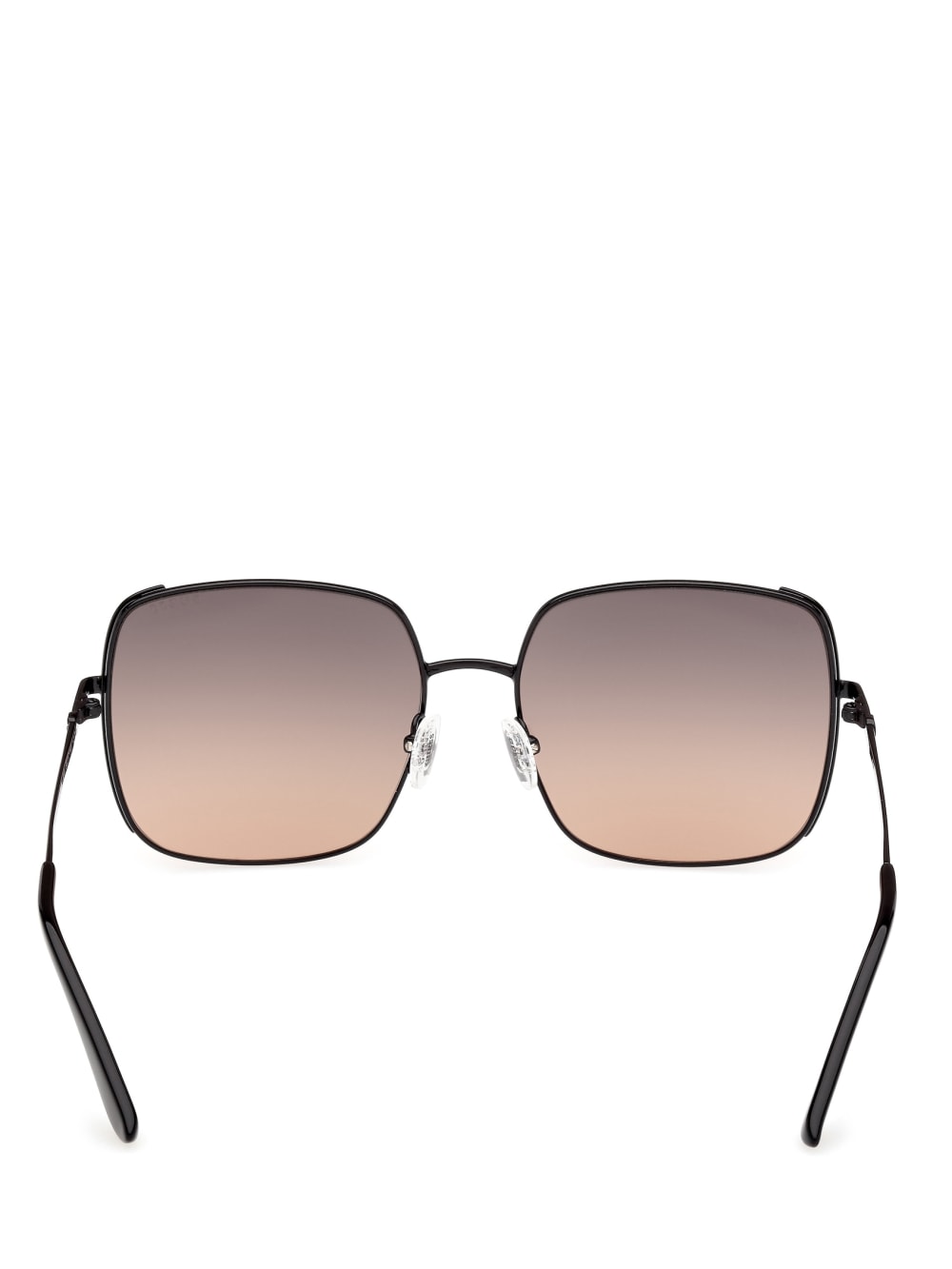 Oversized Square Metal Sunglasses - Image 3