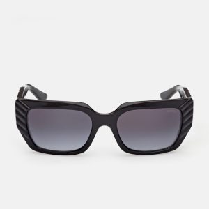 Leigh-Anne Rectangular Plastic Sunglasses