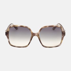Oversized Plastic Square Sunglasses