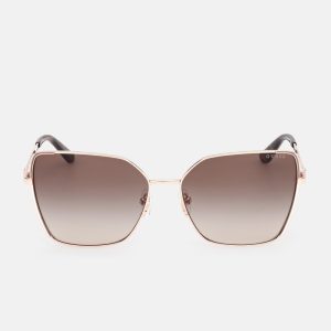 Geometric Butterfly Metal Sunglasses