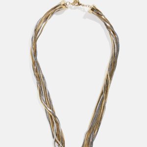 Multi-Tone Twisted Necklace