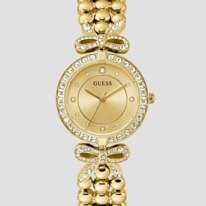 Gold-Tone Analog Watch