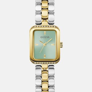 Silver and Gold-Tone Analog Watch