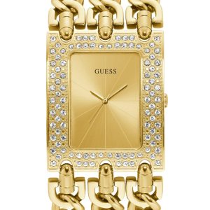 Gold-Tone Chainlink Analog Watch