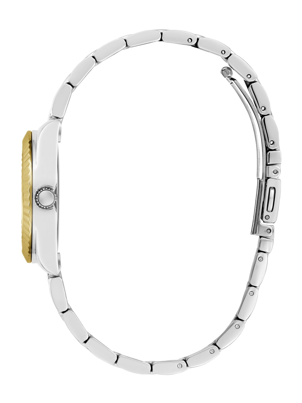 Two-Tone and Light Blue Analog Watch - Image 2