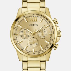 Gold-Tone Multifunction Watch