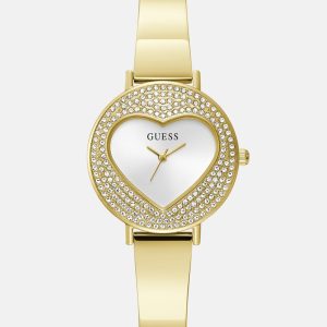 Crystal Stainless Steel analogue watch 30 mm