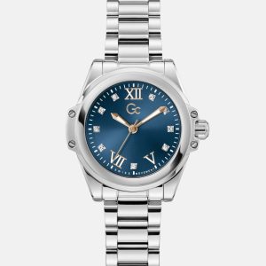 Gc Silver-Tone Analog Watch
