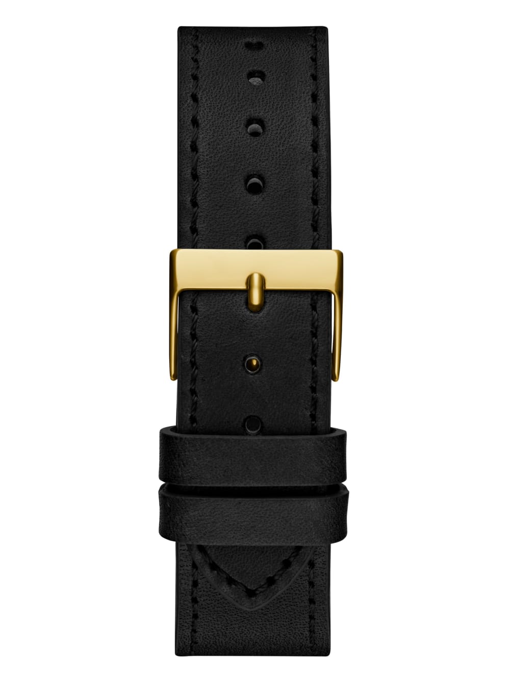 Insignia Black Leather Analog Watch - Image 3