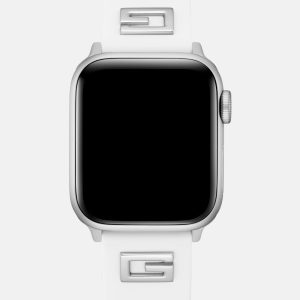 White Silicon 38-40 mm Band for Apple Watch®