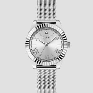 Silver-Tone Analog Watch