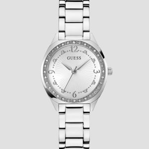 Silver-Tone Analog Watch