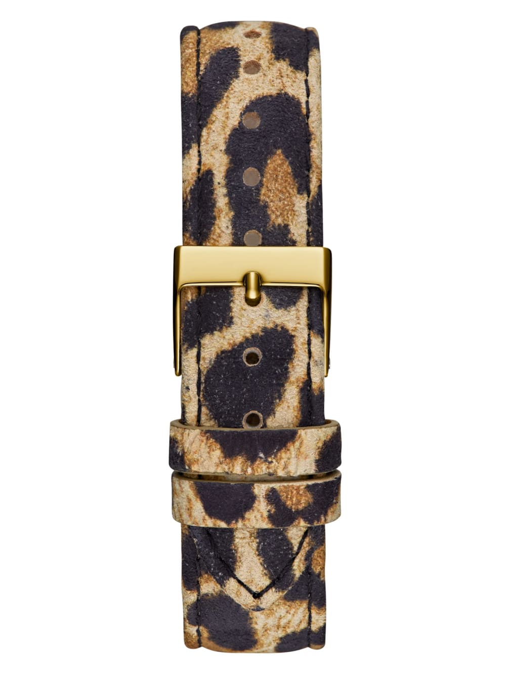 Leopard and Gold-Tone Analog Logo Watch - Image 3