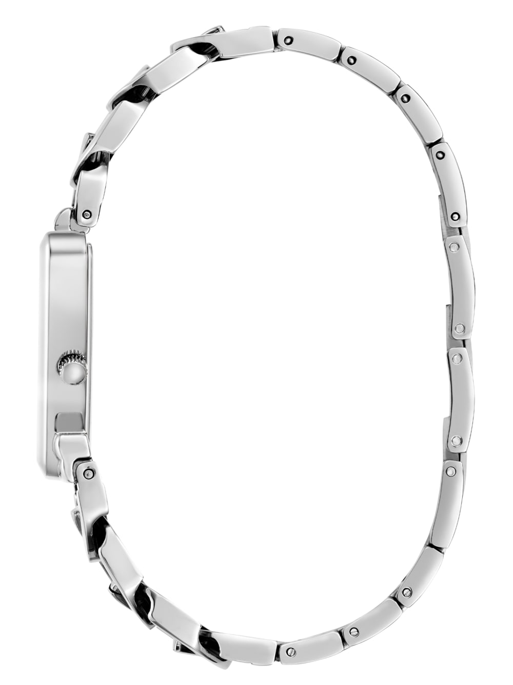 Silver-Tone Triangle Analog Watch - Image 2