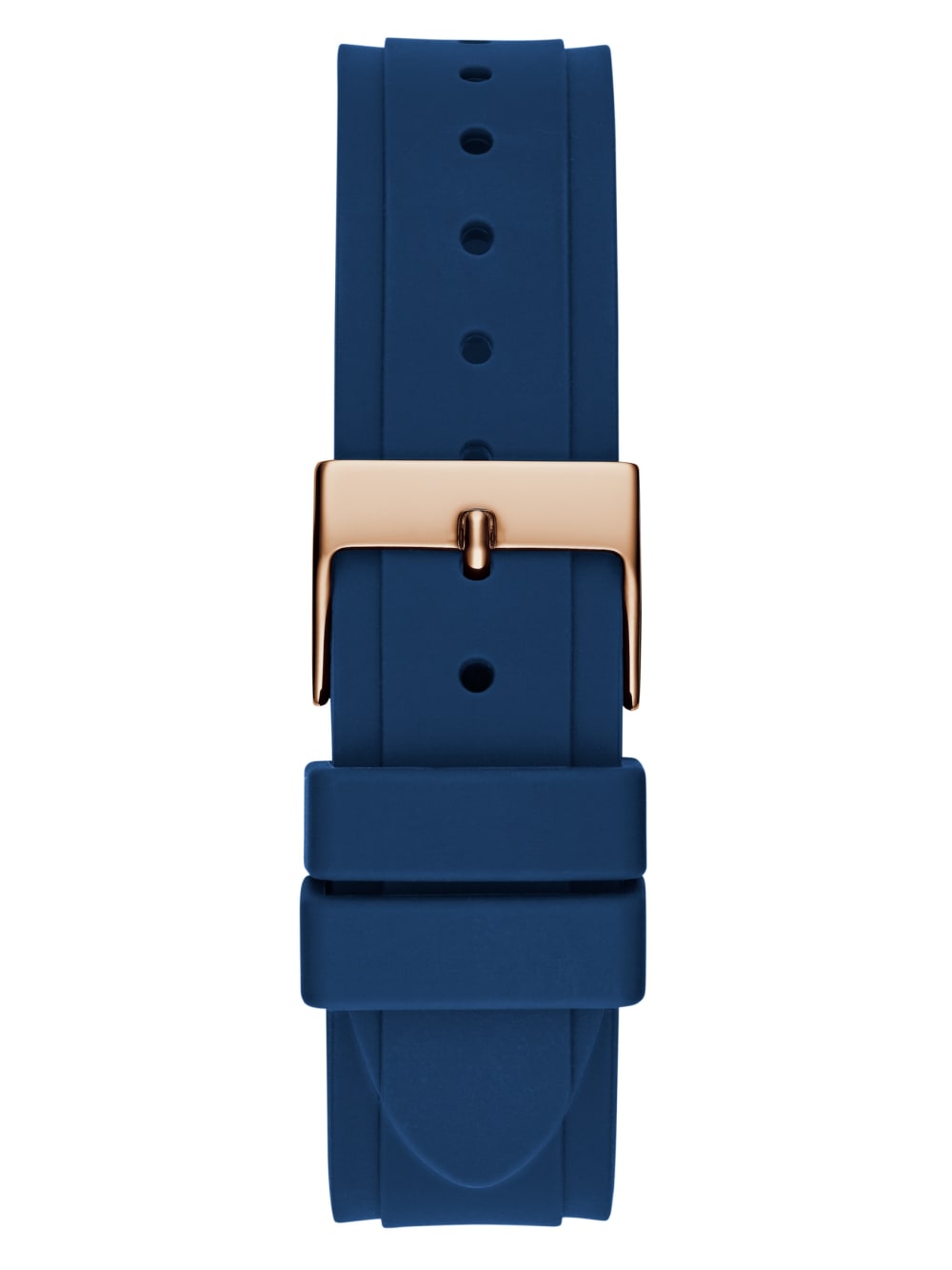 Rose Gold-Tone and Blue Multifunction Watch - Image 3