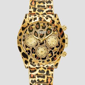 Gold-Tone Multifunction Watch