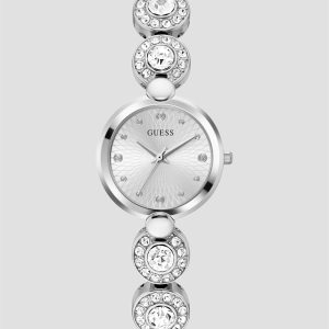 Silver-Tone Analog Watch
