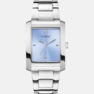 Silver-Tone Analog Watch