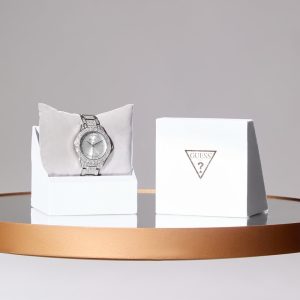 Silver-Tone Analog Watch