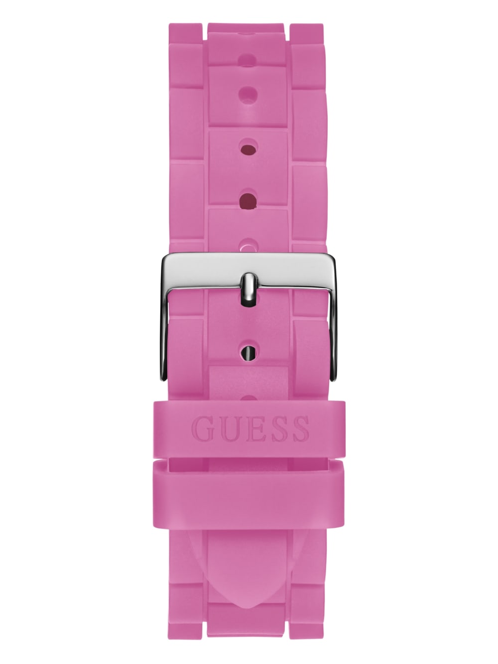 Pink and Silver-Tone Multifunction Watch - Image 3