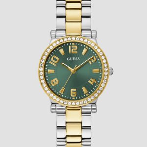 Gold and Silver-Tone Analog Watch
