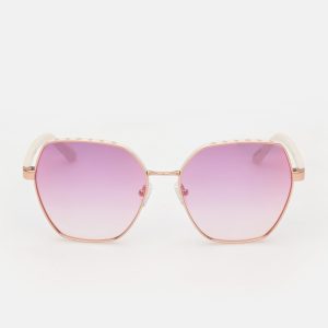 Geometric Metal Sunglasses