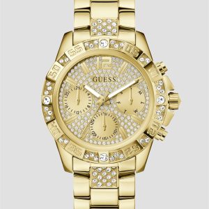Gold-Tone Multifunction Watch