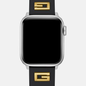 Black Silicon 38-40 mm Band for Apple Watch®