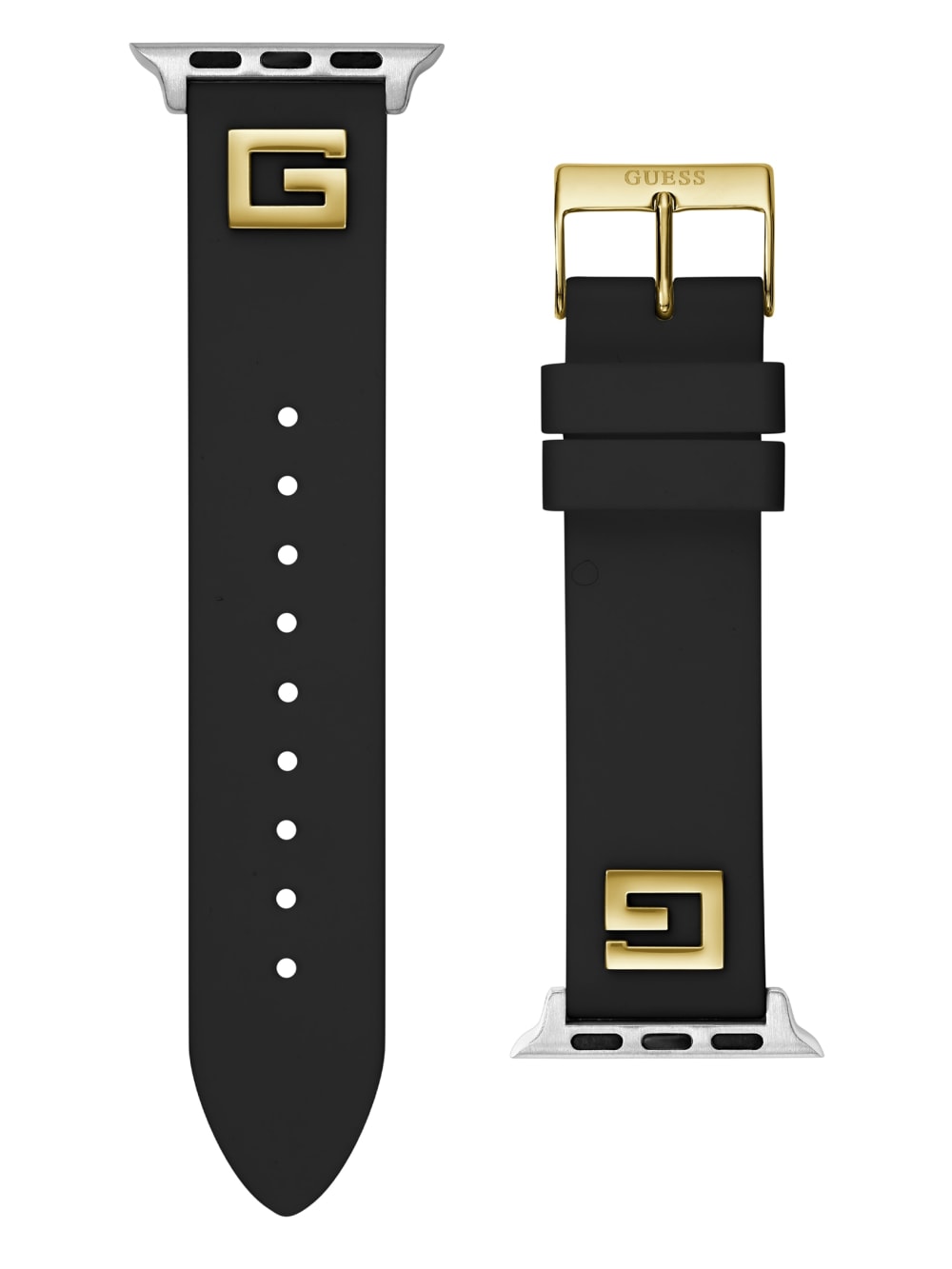 Black Silicon 38-40 mm Band for Apple Watch® - Image 2