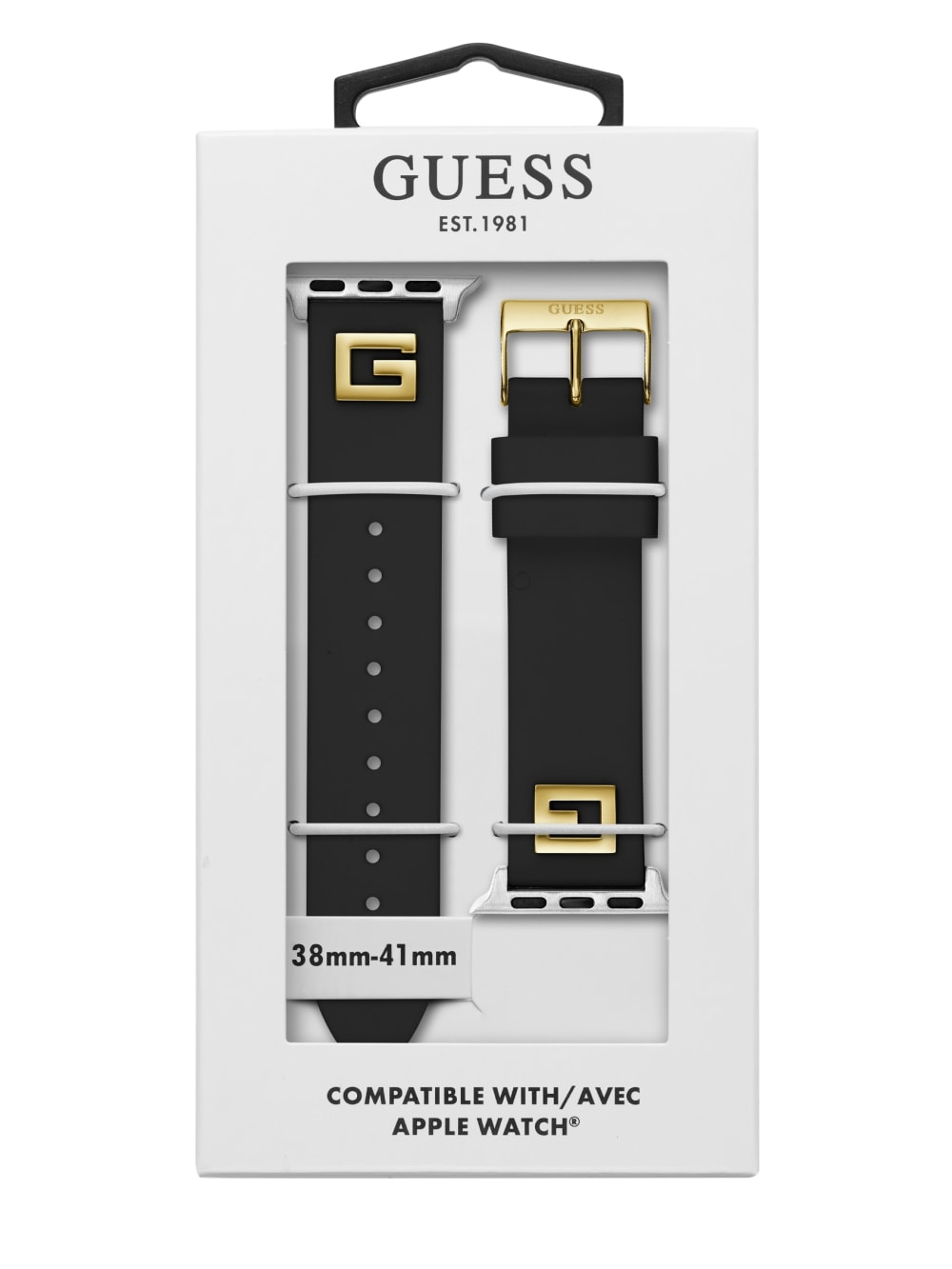 Black Silicon 38-40 mm Band for Apple Watch® - Image 3
