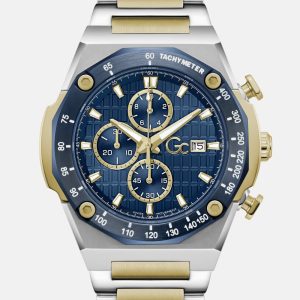 Gc Two-Tone Chronograph Watch