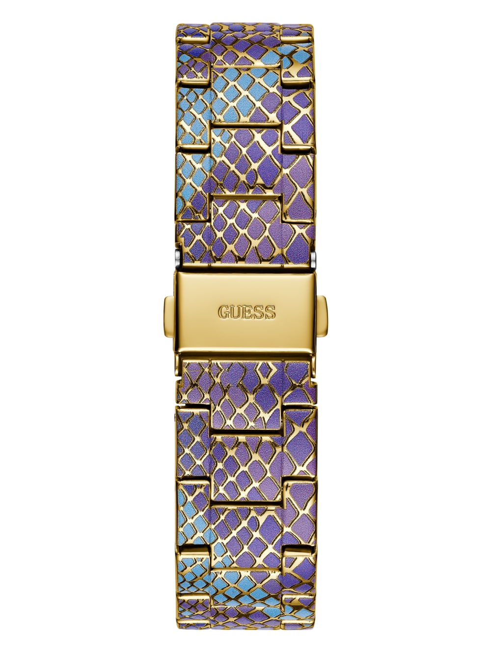 Printed Gold-Tone Multifunction Watch - Image 3