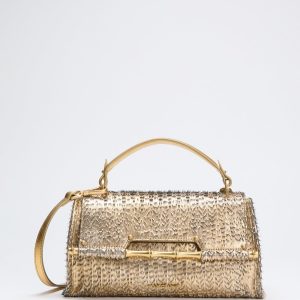 Alia Textured Satchel