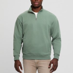 Eco Tyler Zip Mock Neck Sweater