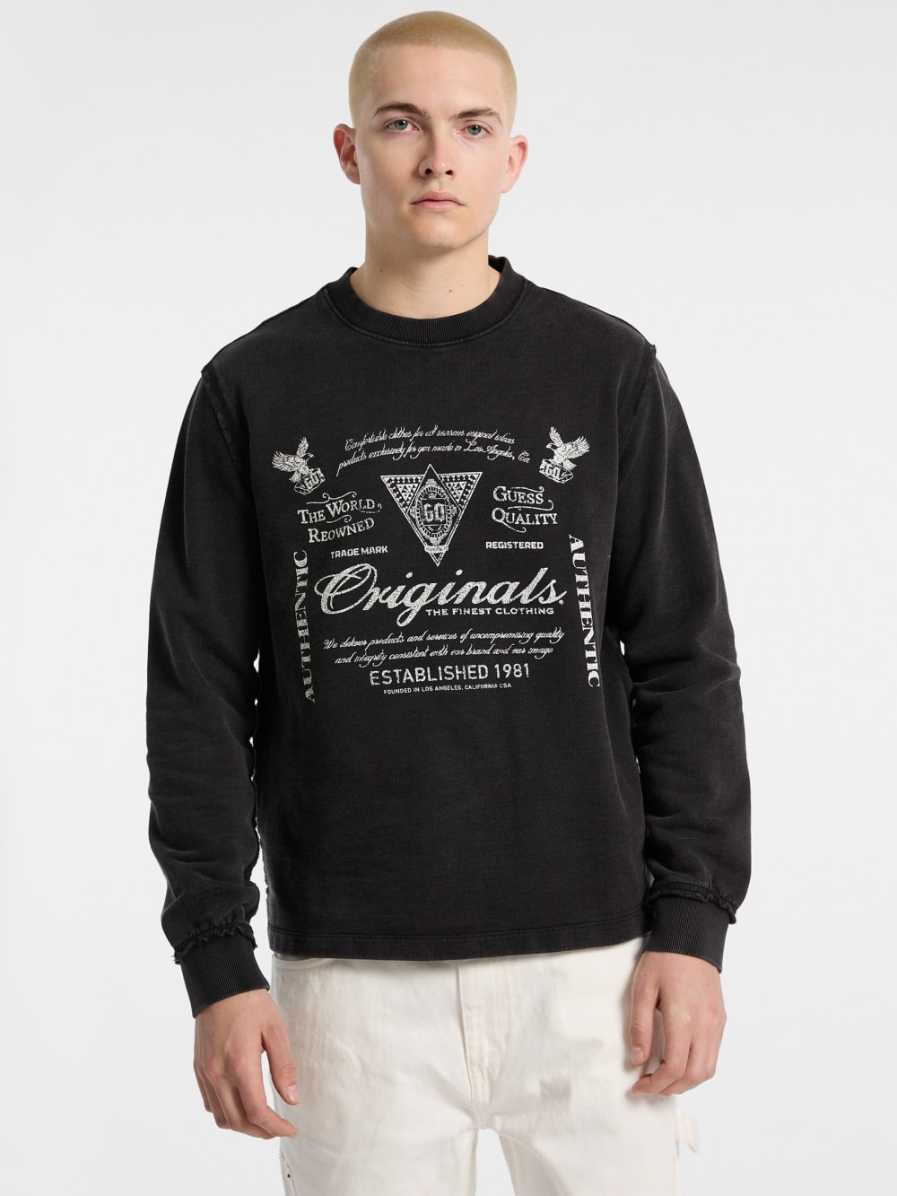 GUESS Originals Eco Lightweight Crewneck