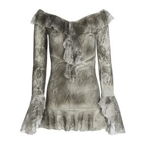 lace corset dress