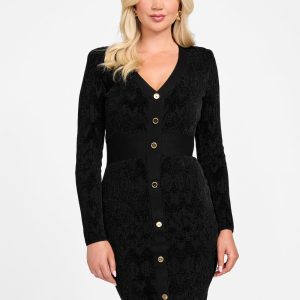 Marciano monogram sweater dress