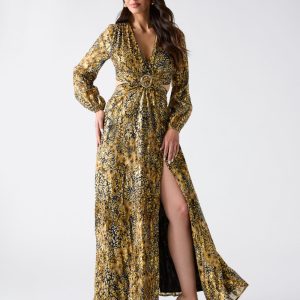 Leopard Allure Maxi Dress