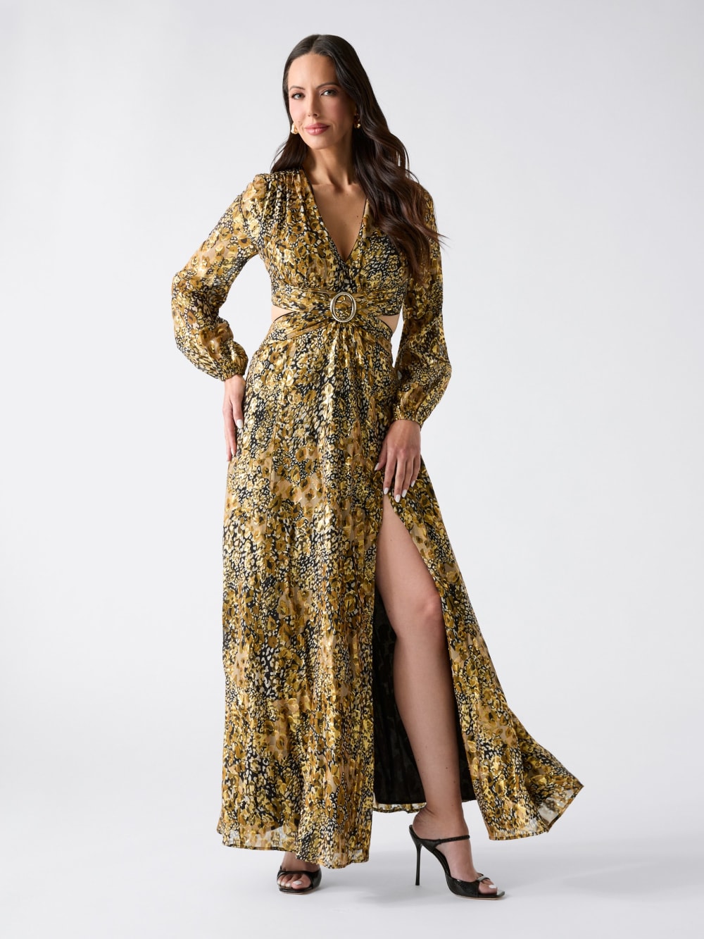 Leopard Allure Maxi Dress