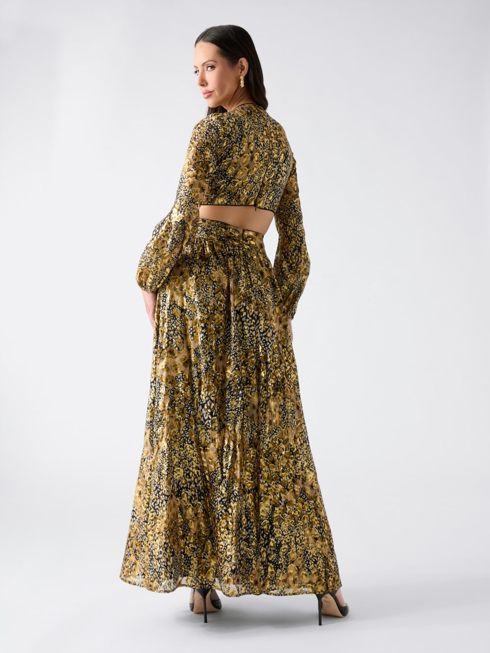 Leopard Allure Maxi Dress - Image 4
