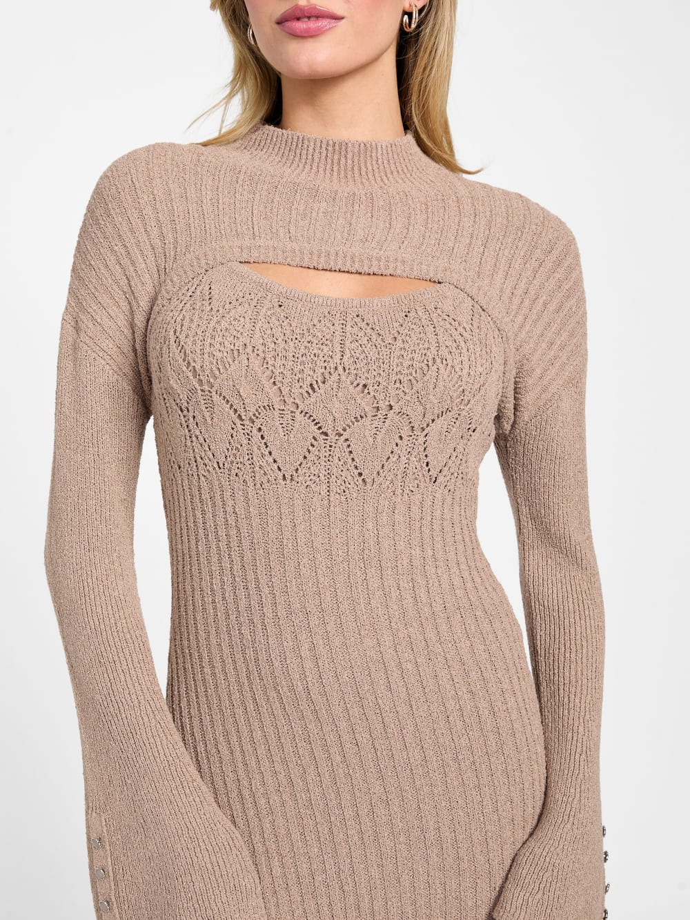 Shinju Sweater Dress and Shrug Set - Image 3