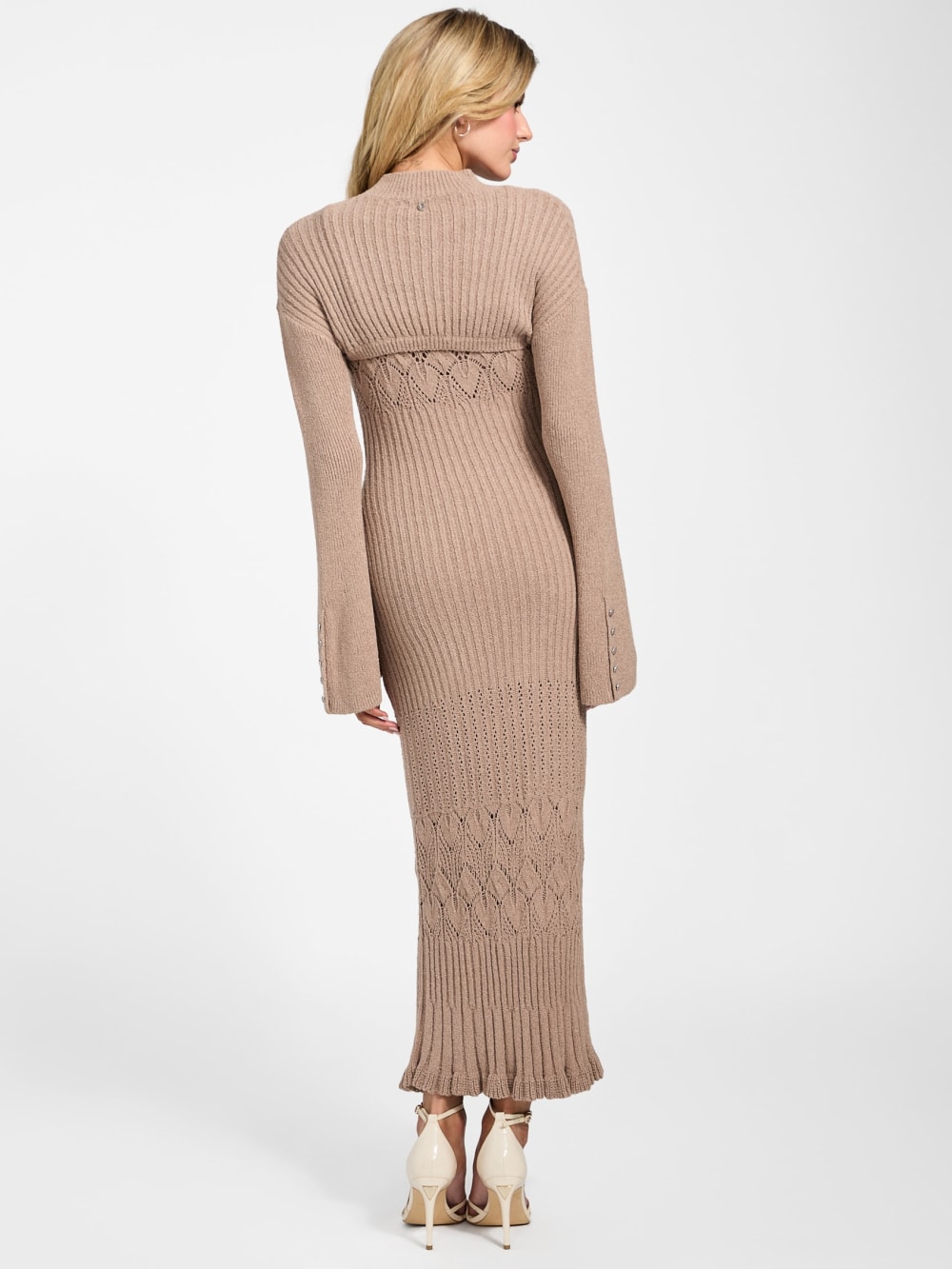Shinju Sweater Dress and Shrug Set - Image 4