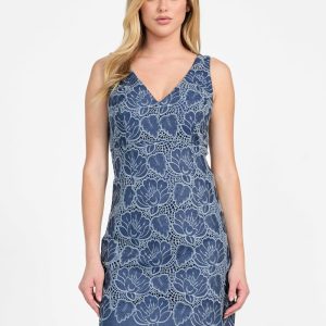 Caylee Embroidered Dress