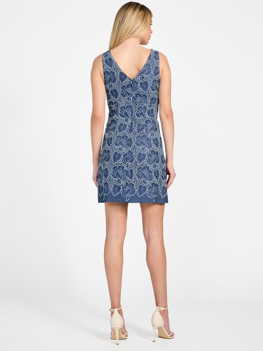 Caylee Embroidered Dress - Image 4