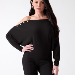 Eco Adri Off-the-Shoulder Crystal Top