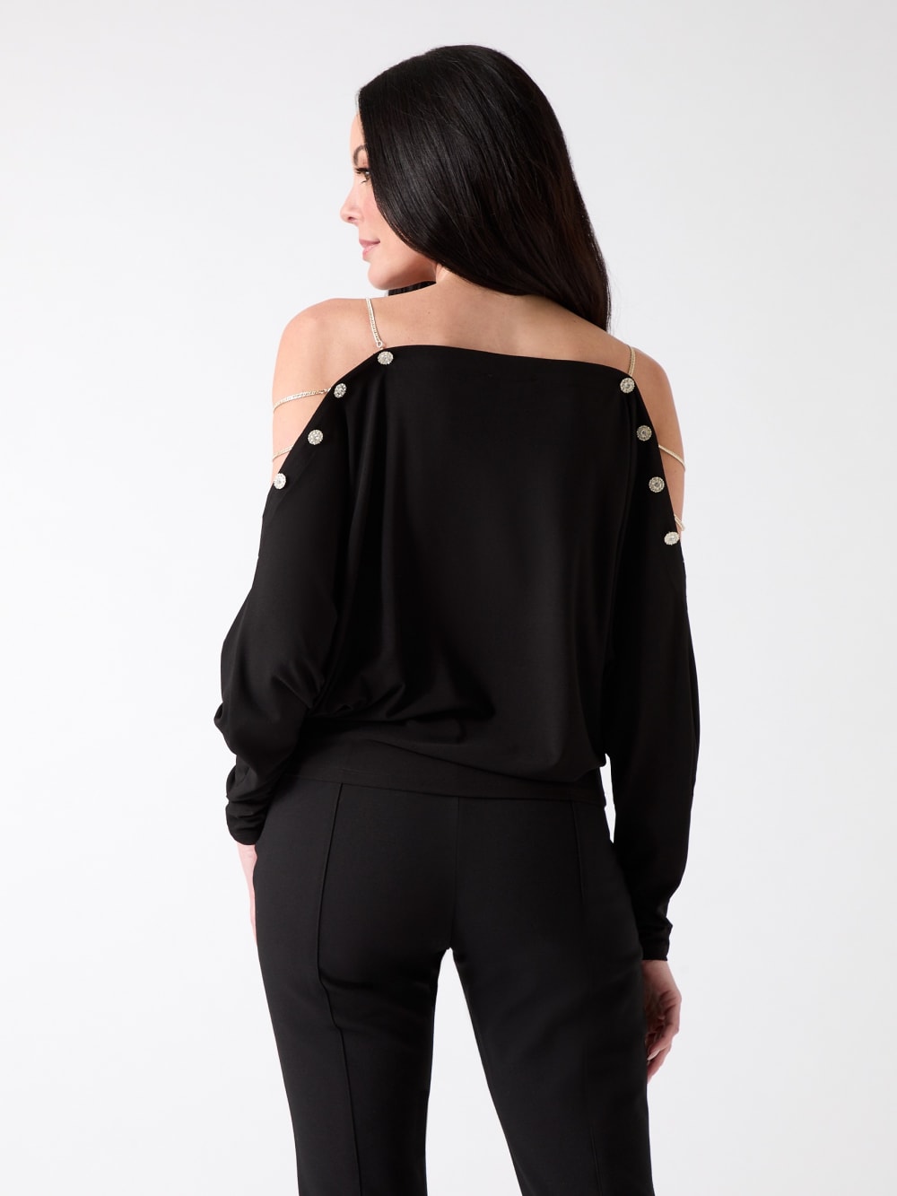 Eco Adri Off-the-Shoulder Crystal Top - Image 4